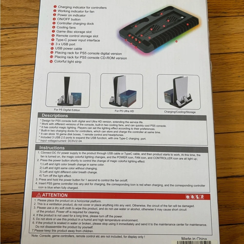 Multi-functional Cooling and Charging Station